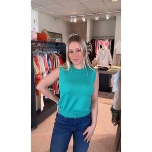 NEW COLORUSH shaka tank top in jade